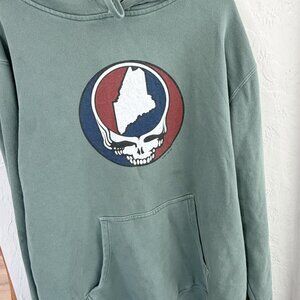 Mexicali Blues State of Maine Grateful Dead Hooded Sweatshirt